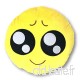 ekna-shop émoticône Emoji de Con emotikon Coussin Canapé Coussin peluche doux avec choix Smiley Singes Esprit kacki haufen kackh aufen Smiley Verwirrt - B074RLNRG1